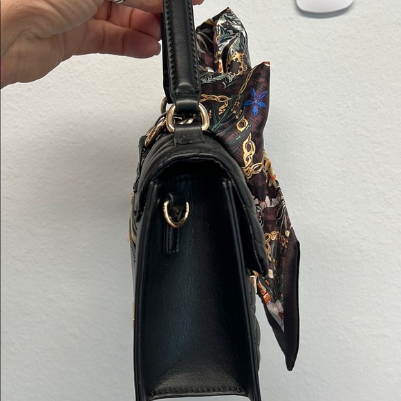 Aldo | Handbag w/ Scarf Accent and Crossbody Strap - Picture 5 of 8